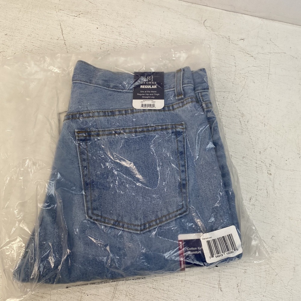 Men's Jeans Regular Fit Denim Pants Casual Designer Jeans Fashion 32x30